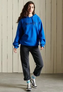 Superdry CORE LOGO SOURCE - Hoodie - Eagle Blue