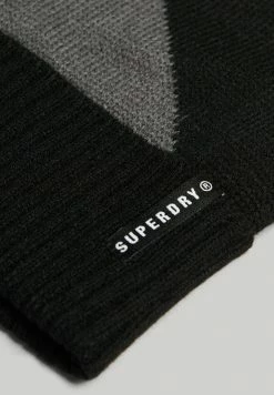 Superdry SNOW CUFF - Beanie - Black -Superdry Shop cc8c3947b8d044258dd7a76864a402be
