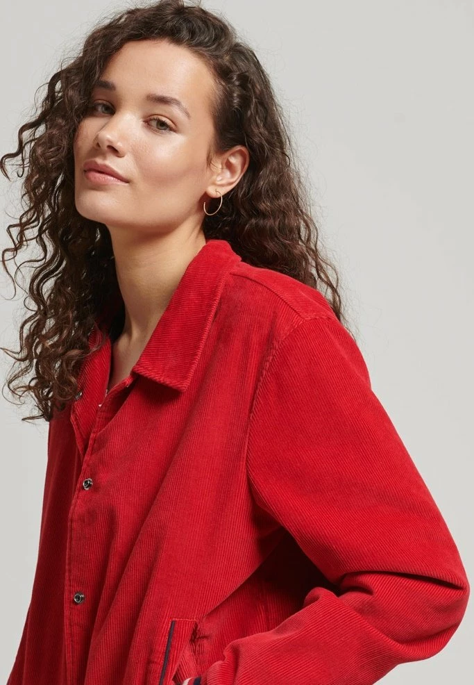 Superdry COACH - Bomber Jacket - Red 3 Superdry COACH - Bomber Jacket - Red - Image 3