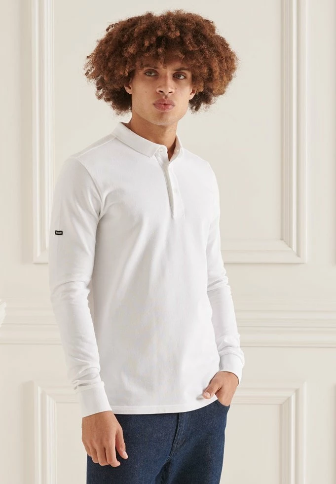 Superdry Polo Shirt - Optic 2 Superdry Polo Shirt - Optic - Image 2