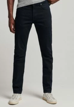 Superdry STUDIOS - Slim Fit Jeans - Black Blue Indigo