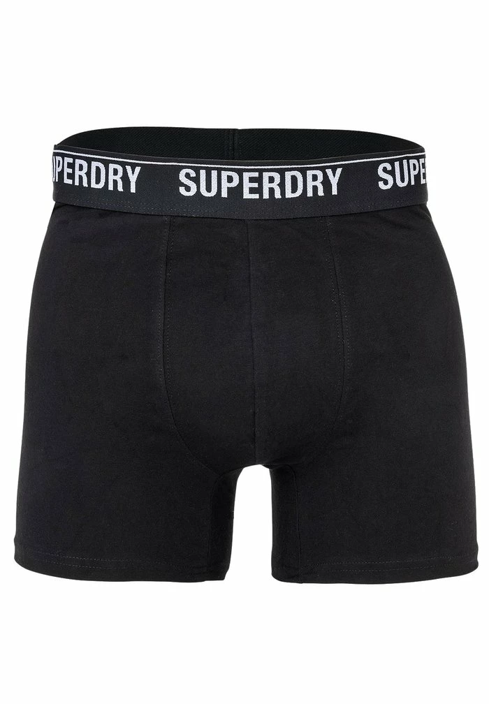 Superdry TRIPLE PACK - Pants - Schwarz/schwarz-weiß 2 Superdry TRIPLE PACK - Pants - Schwarz/schwarz-weiß - Image 2