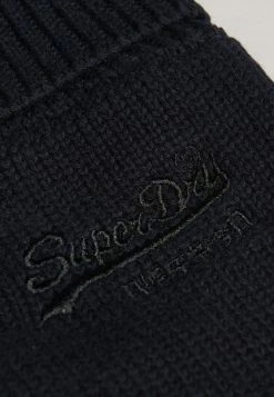Superdry ESSENTIAL PLAIN - Gloves - Eclipse Navy Black Grit -Superdry Shop cde1e2974652426e9d4cc06bba29b46d