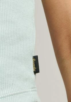 Superdry VINTAGE MINI - Top - Powder Blue -Superdry Shop ce17fb639c2646f1b3b2863a39b82e39