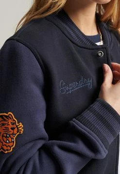 Superdry Bomber Jacket - Super Dark Navy 7 Superdry Bomber Jacket - Super Dark Navy -Superdry Shop ce5527383cdd49ebbf9672497a4594ac