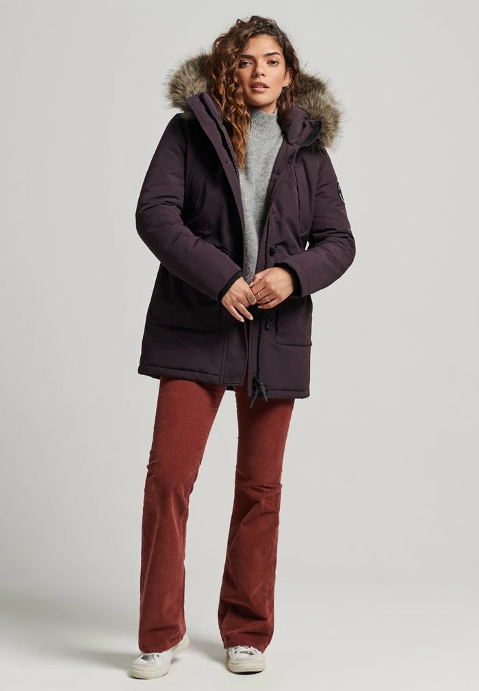 Superdry EVEREST - Parka - Plum 2 Superdry EVEREST - Parka - Plum - Image 2
