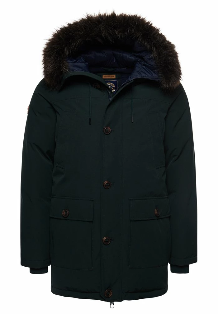 Superdry Down Coat - Emerald Green 8 Superdry Down Coat - Emerald Green - Image 8