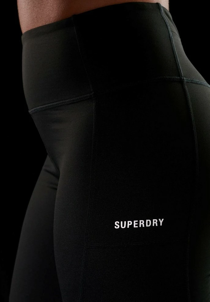 Superdry SPORT RUN FULL LENGTH THERMAL TIGHT - Leggings - Trousers - Black 3 Superdry SPORT RUN FULL LENGTH THERMAL TIGHT - Leggings - Trousers - Black - Image 3