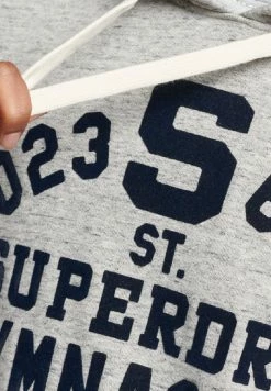 Superdry ATHLETIC - Hoodie - Athletic Grey Marl -Superdry Shop cee56428f9184dbd955094ff9847fea0