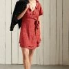 Superdry Day Dress - Autumn Ditsy Red
