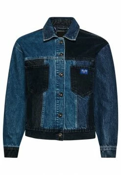 Superdry VINTAGE TONAL TRUCKER - Denim Jacket - Houston Mid Vintage -Superdry Shop cfc23382bfe1449280f7283366d091ac