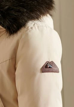 Superdry ROOKIE - Down Coat - Oatmeal -Superdry Shop cfec6cb687cc4ae684bb7e502111886d