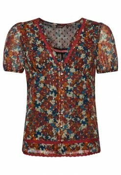 Superdry SHORT SLEEVED - Blouse - Red Floral -Superdry Shop d0239c440f2b40a1b68d2d25f815ffa9