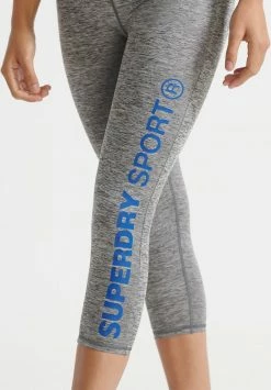 Superdry Leggings - Trousers - Grey Marl Mazarine Blue -Superdry Shop d02fbf6c4a8f4f58b9fca0fc251732fb