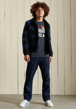 Superdry VINTAGE LOGO AMERICAN CLASSIC - Print T-shirt - Eclipse Navy