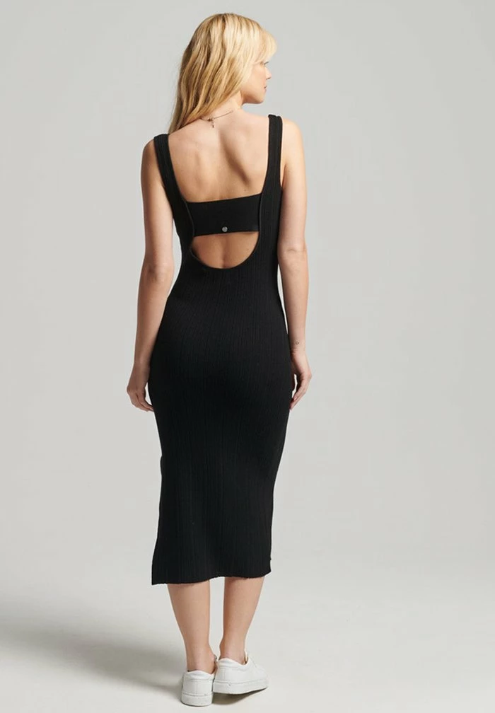 Superdry Shift Dress - Black 2 Superdry Shift Dress - Black - Image 2