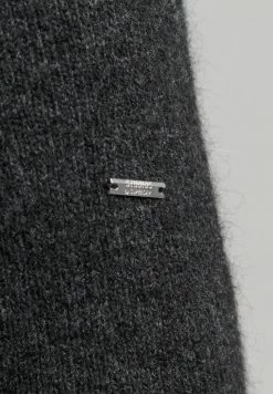 Superdry ALPACA CHUNKY ROLL NECK - Jumper - Black Marl -Superdry Shop d07e19da2d0e463fb6bb93824a20bb04