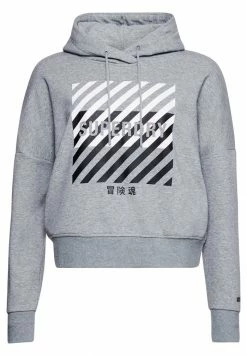 Superdry Hoodie - Grey Marl 7 Superdry Hoodie - Grey Marl -Superdry Shop d09fe380182241a59a5eb7381eea8c07