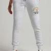 Superdry TRACK & FIELD JOGGERS - Tracksuit Bottoms - Ice Marl
