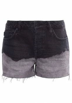 Superdry CUT OFF - Denim Shorts - Diy Wolcott Black Stone -Superdry Shop d0dea921a14b46d6acd165d7cb63be4c