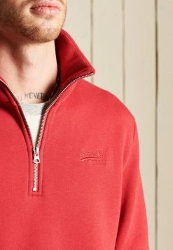 Superdry Sweatshirt - Rich Red Marl -Superdry Shop d0ee65635cc54b81b52e51a956995b14