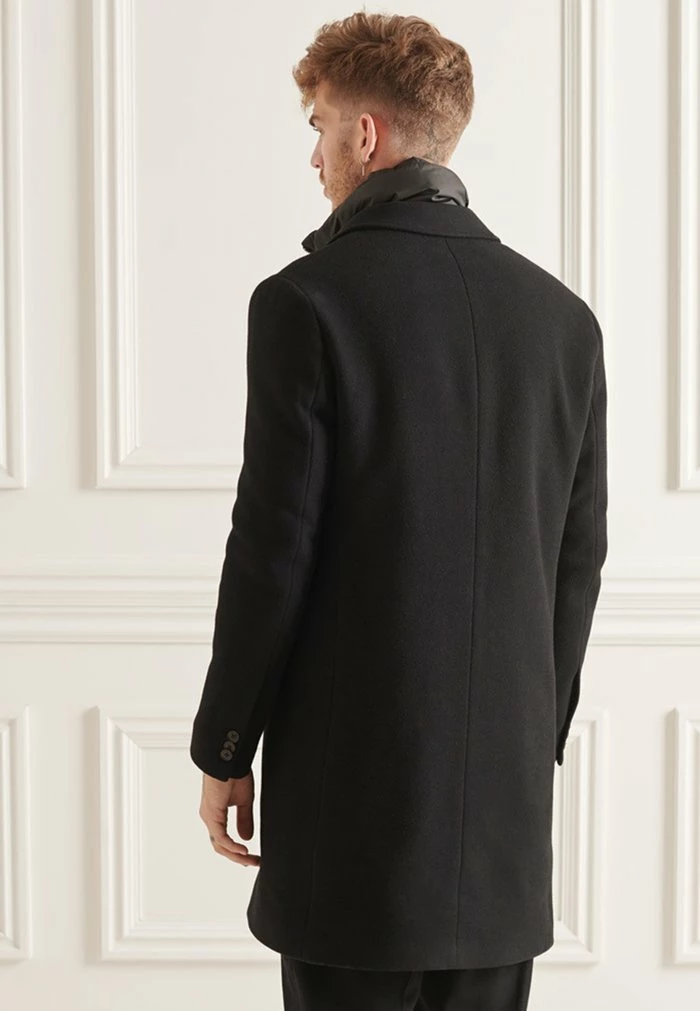 Superdry Classic Coat - Black 2 Superdry Classic Coat - Black - Image 2