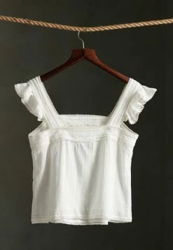 Superdry LAYNE - Top - White