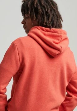 Superdry TRAVEL - Hoodie - Bright Orange Marl -Superdry Shop d1b6bb51d1f84da5b293e833e1e6d603