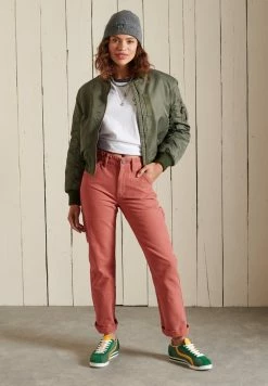 Superdry Trousers - Rust