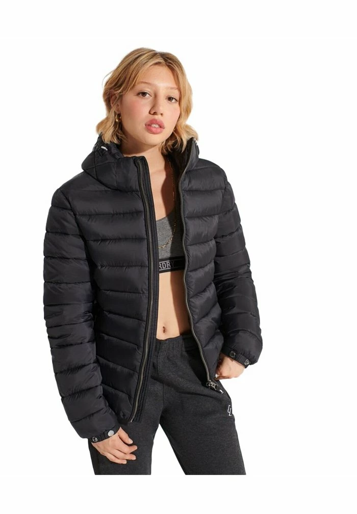 Superdry Winter Jacket - Black 2 Superdry Winter Jacket - Black - Image 2