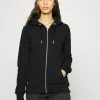 Superdry VINTAGE LOGO ZIP HOOD - Zip-up Sweatshirt - Black