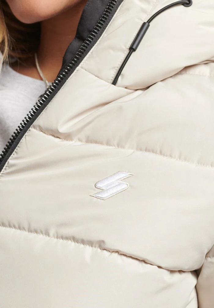 Superdry HOODED SPIRIT SPORTS PUFFER - Winter Jacket - Pelican 3 Superdry HOODED SPIRIT SPORTS PUFFER - Winter Jacket - Pelican - Image 3