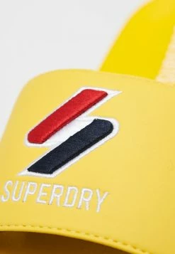 Superdry Pool Slides - Yellow -Superdry Shop d2833d38f2e249418b94ba821b561aa9