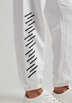 Superdry CORE - Tracksuit Bottoms - Optic -Superdry Shop d2a4fd11986e40ff82299f49d112799f