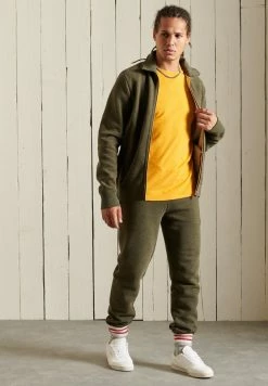 Superdry VINTAGE - Basic T-shirt - Turmeric Marl