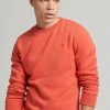 Superdry VINTAGE - Sweatshirt - Bright Orange Marl