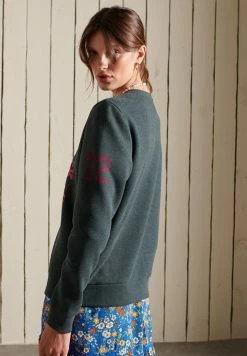 SUPERDRY - Sweatshirt - Pine Marl -Superdry Shop d2ec6fb0d1204967a961b825ae08df70