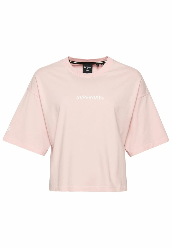 Superdry CORE - Print T-shirt - Coral Blush 6 Superdry CORE - Print T-shirt - Coral Blush - Image 6