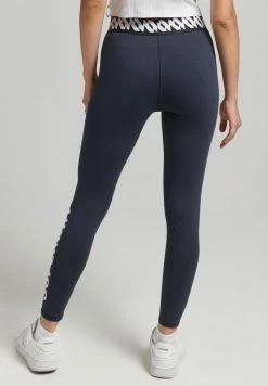 Superdry CODE LOGO ELASTIC - Leggings - Trousers - Deep Navy 8 Superdry CODE LOGO ELASTIC - Leggings - Trousers - Deep Navy -Superdry Shop d33c81a5a9ea41aaa6fbfb9065f120d0