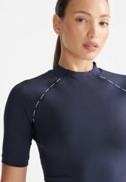 Superdry 3/4 SLEEVE - Sports T-shirt - Rich Navy 8 Superdry 3/4 SLEEVE - Sports T-shirt - Rich Navy -Superdry Shop d34f10b9dd16410083ad5ae0962dc486