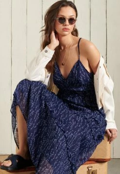 Superdry Maxi Dress - Cascading Daisy -Superdry Shop d3f7a0ef849544ae9b9957b172a7fc0b