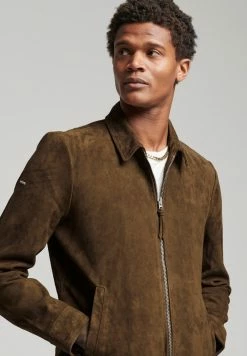 SUPERDRY INDIE COACH SUEDE JACKET - Leather Jacket - Tobacco 9 SUPERDRY INDIE COACH SUEDE JACKET - Leather Jacket - Tobacco -Superdry Shop d41dd9d02b264d349d244bf1d90ce281