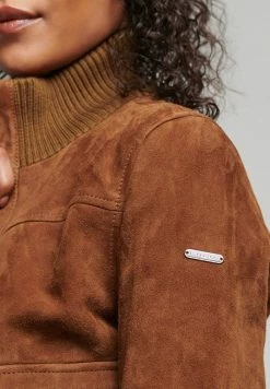 Superdry Faux Leather Jacket - Camel -Superdry Shop d471bb8af84a4f71a274b9b6bd5b3c7a