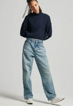 Superdry POINTELLE - Jumper - Deep Navy Marl 5 Superdry POINTELLE - Jumper - Deep Navy Marl -Superdry Shop d487ab15465b4fb2b916060da1d65129