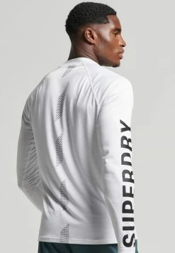 Superdry MOCK NECK - Long Sleeved Top - White Graphic 8 Superdry MOCK NECK - Long Sleeved Top - White Graphic -Superdry Shop d48cb381883f45bc96b4c8f64170e4f3