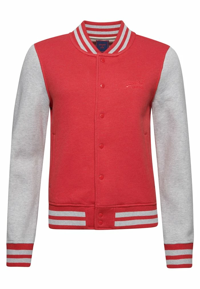 Superdry ESSENTIAL - Bomber Jacket - Glacier Grey Marl 6 Superdry ESSENTIAL - Bomber Jacket - Glacier Grey Marl - Image 6
