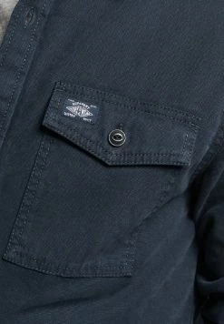 Superdry BORG LINED MILLER - Shirt - Nordic Chrome Navy 11 Superdry BORG LINED MILLER - Shirt - Nordic Chrome Navy -Superdry Shop d4b5b3fd6e674535afd699599a3be234