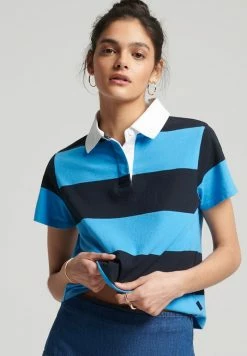 Superdry Polo Shirt - Sky Blue Navy