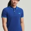 Superdry POOLSIDE - Polo Shirt - Eclipse Navy