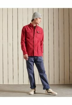 Superdry TRAILSMAN - Shirt - Frontier Red